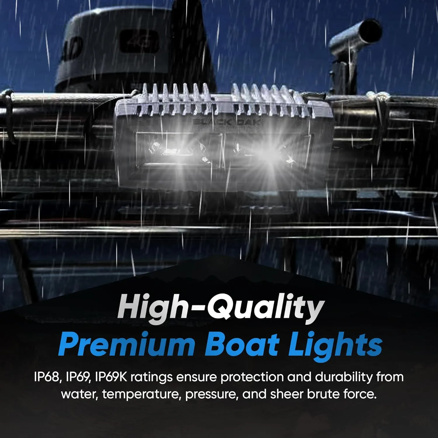 Black Oak Marine Spreader Light - Scene Optics - Pro Series 3.0