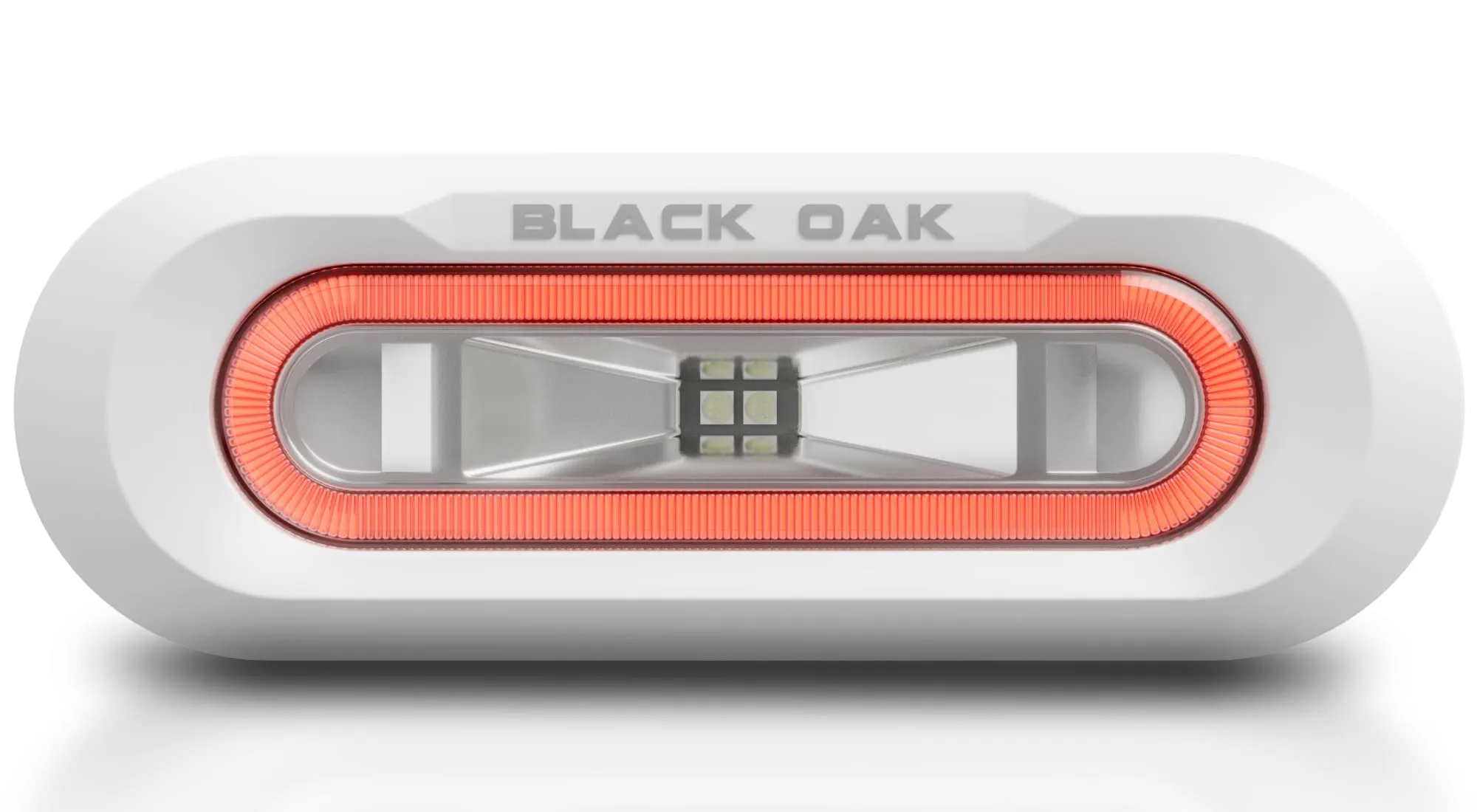 BLACK OAK Low Pro Marine Spreader Light - Flush Mount, 2000 Lumens, 120° Beam, IP69K