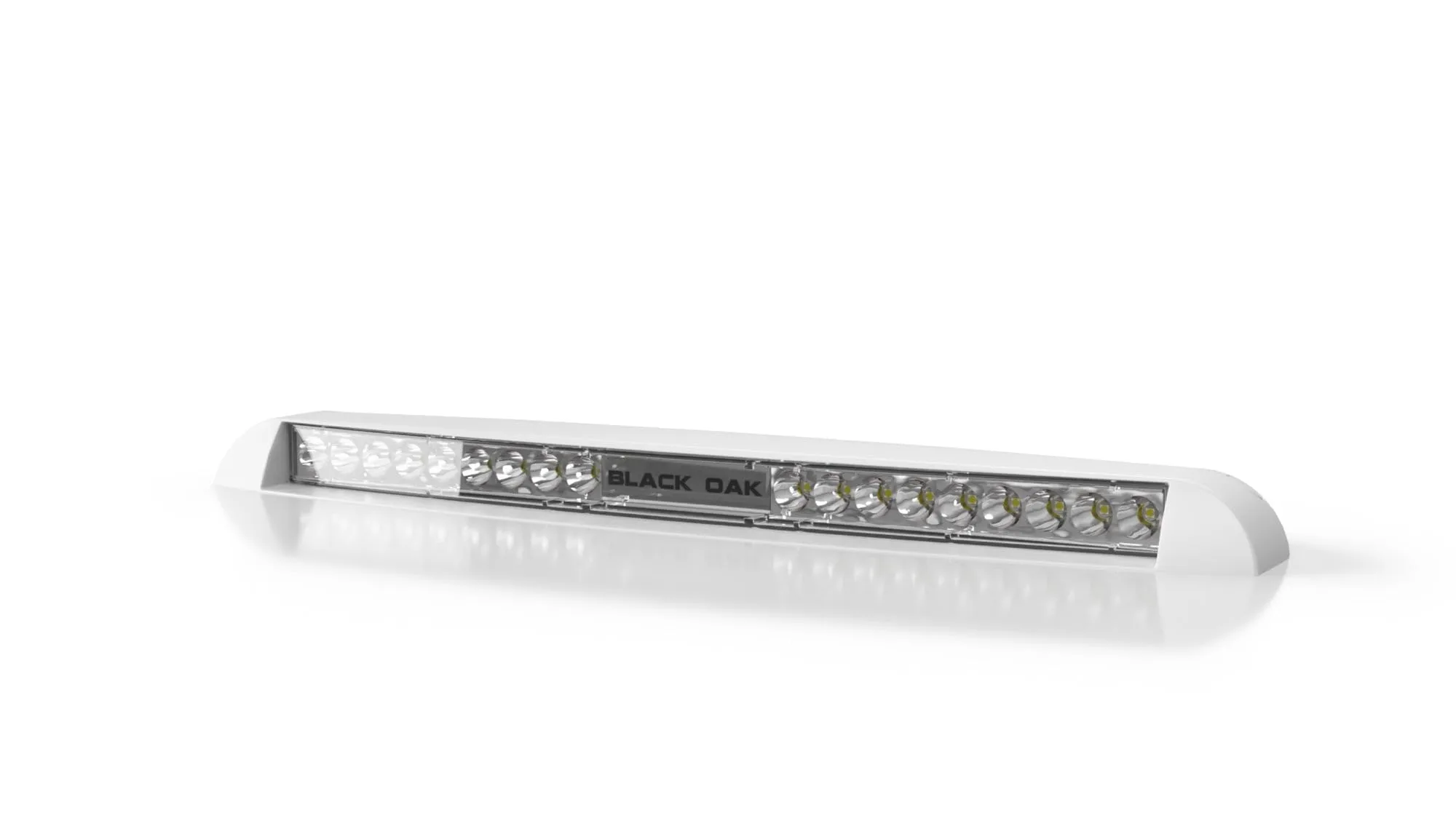Black Oak Low Pro™ Marine LED Light Bar - Low Profile, 12,000+ Lumens, IP69K