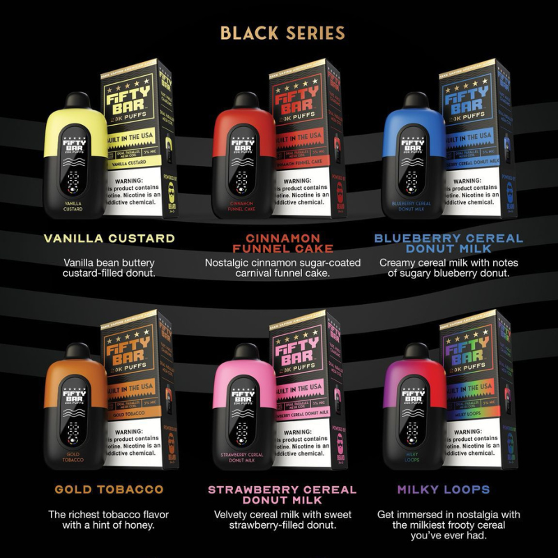 FIFTY BAR 20K BLACK SERIES