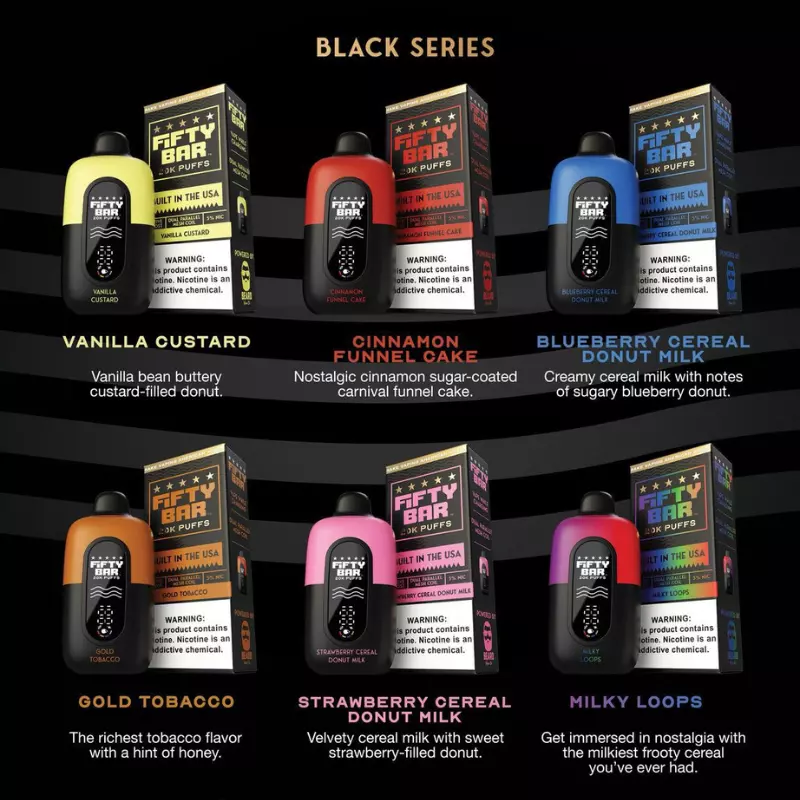 FIFTY BAR 20K BLACK SERIES