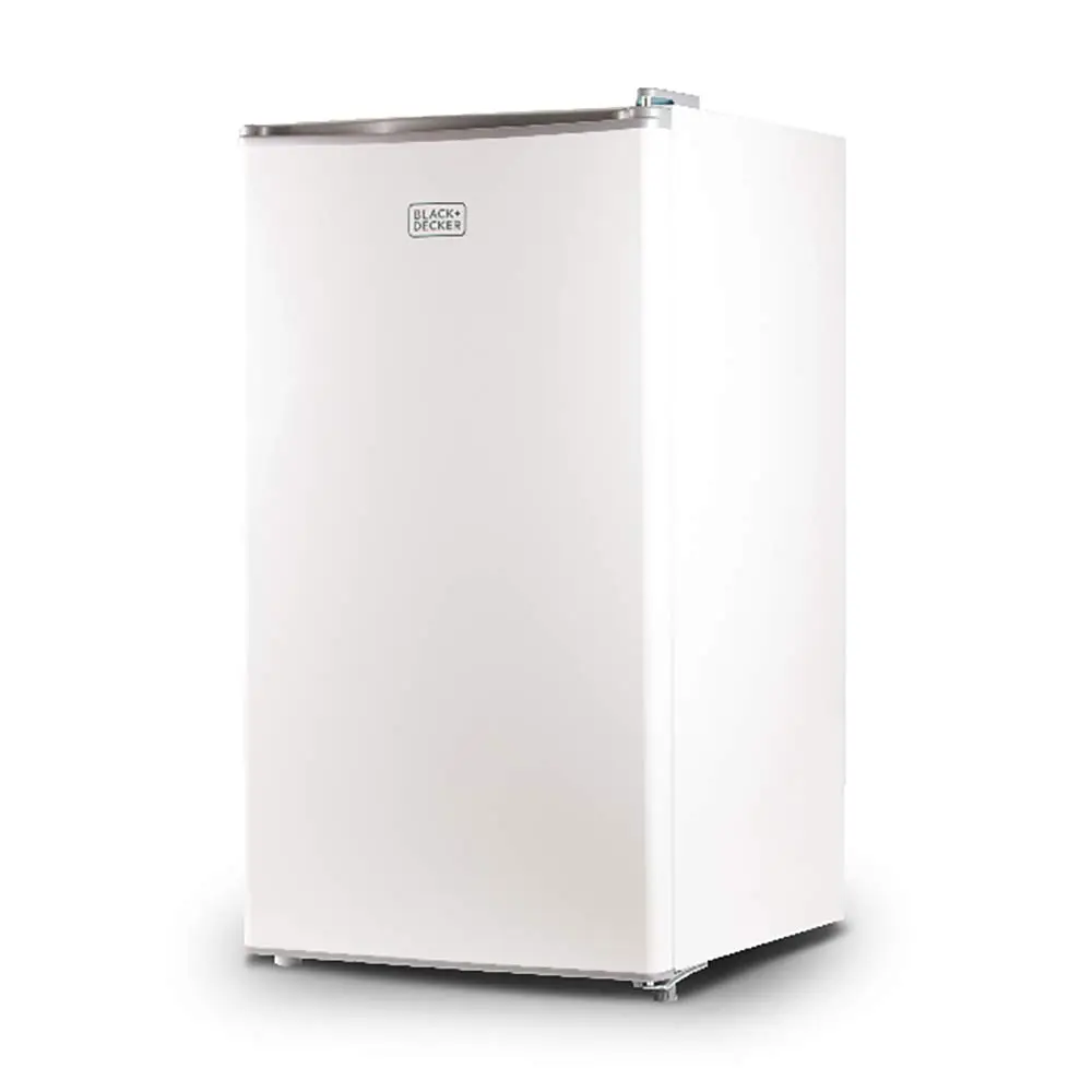 BLACK+DECKER Compact Refrigerator Energy Star Single Door Mini Fridge with Freezer