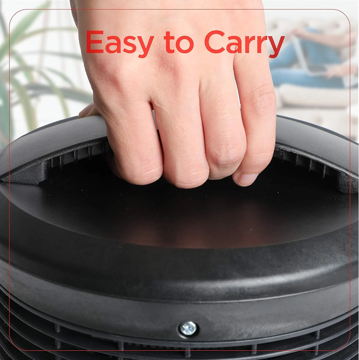 Black+Decker 360° Portable Heater Fan Combo 2in1 Personal Mini Space Heater