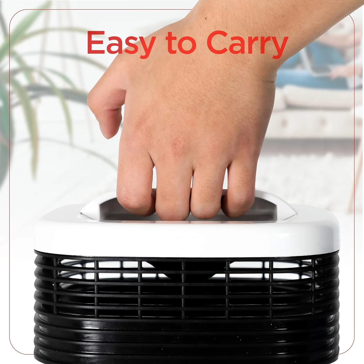 BLACK+DECKER Electric Heater, 360° Surround Portable Heater with Digital Controls & LED Display