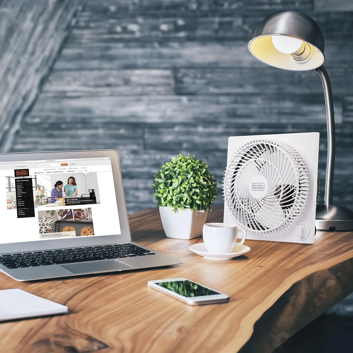 BLACK+DECKER Portable Indoor Fans, 3-Speed Tabletop & Floor