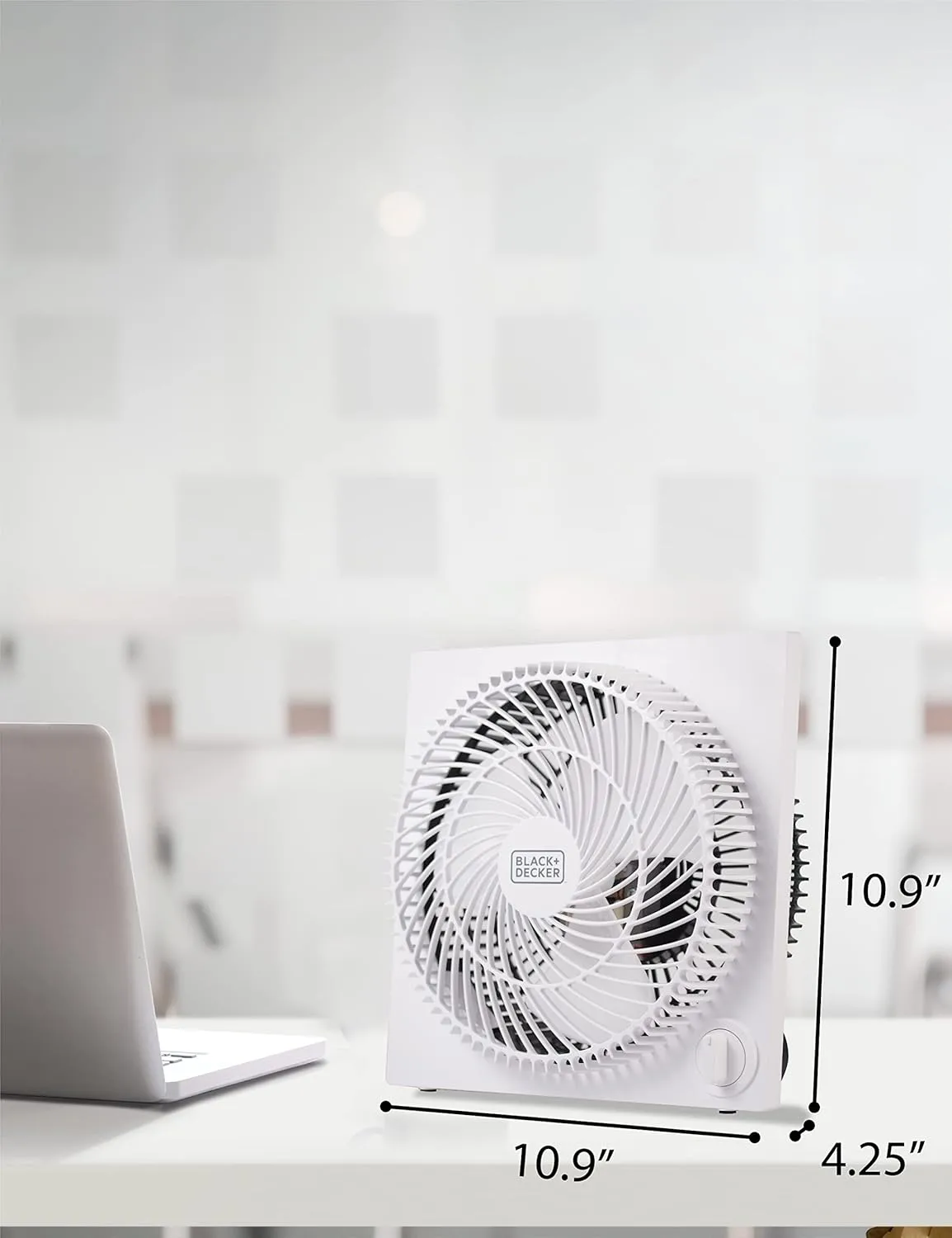 BLACK+DECKER Portable Indoor Fans, 3-Speed Tabletop & Floor