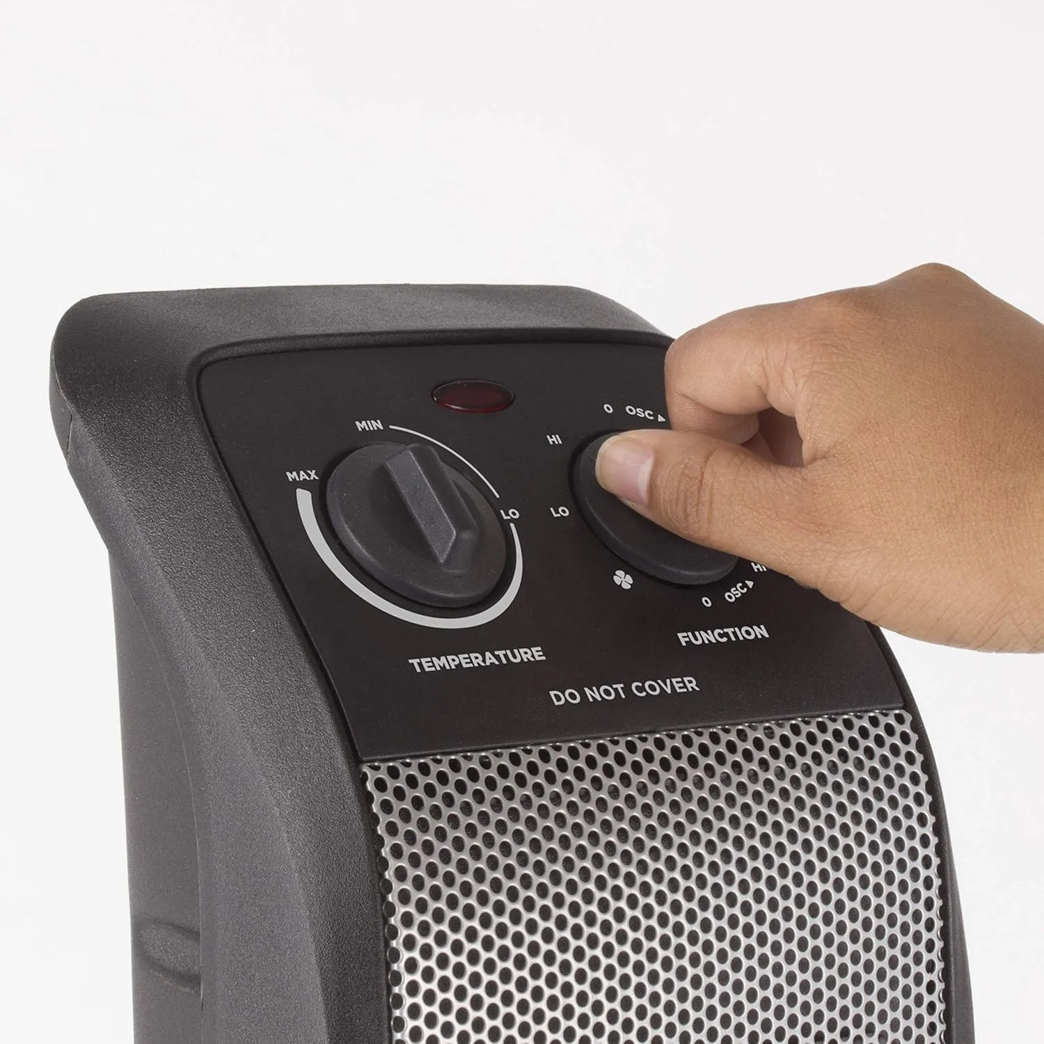 BLACK+DECKER Space Heater with Adjustable Thermostat, Ceramic Tower Heater, Portable Heater & Tower Fan with 3 Settings