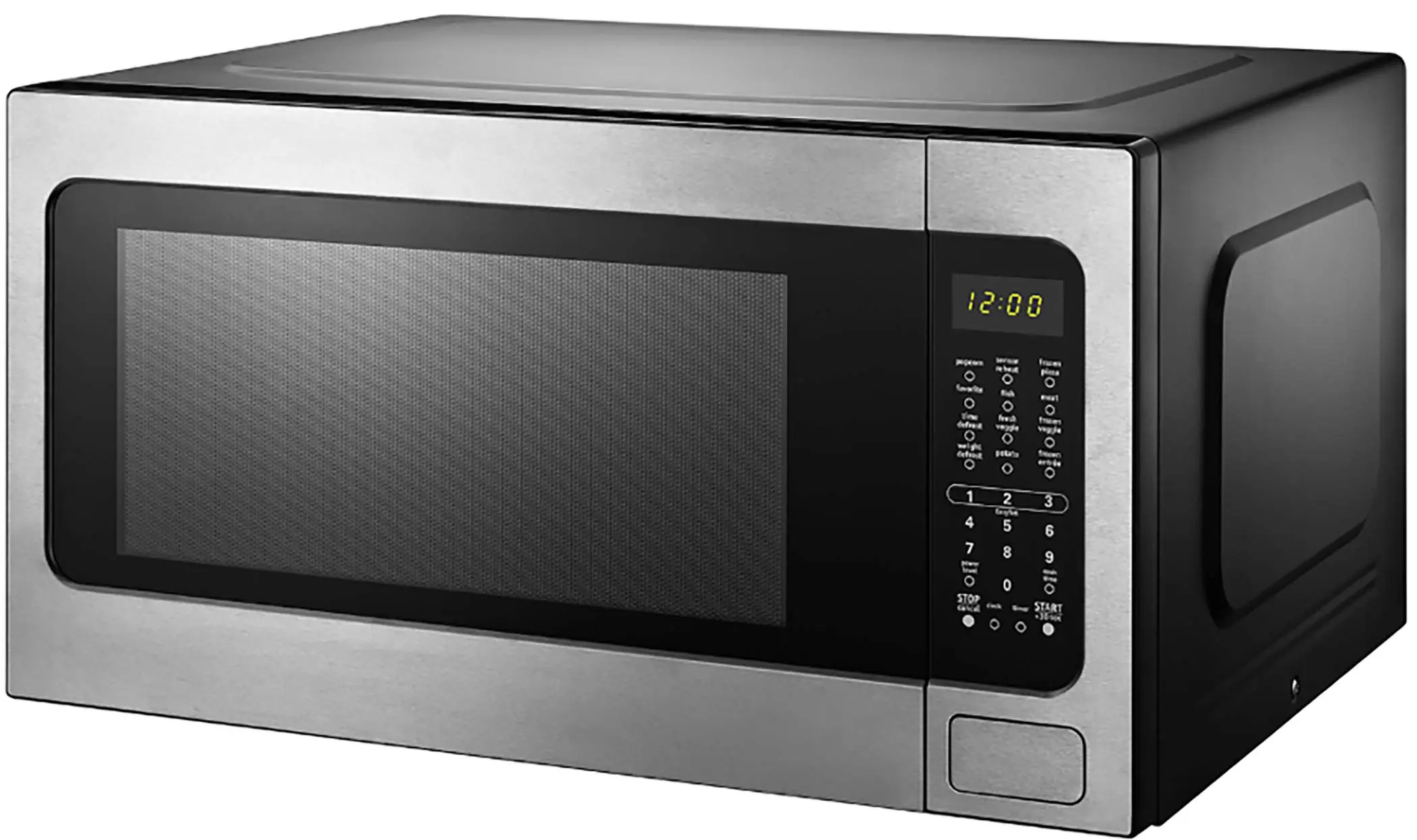 Black+Decker EM262AMY-PHB 2.2 Cu. Ft. Microwave with Sensor Cooking, Stainless Steel