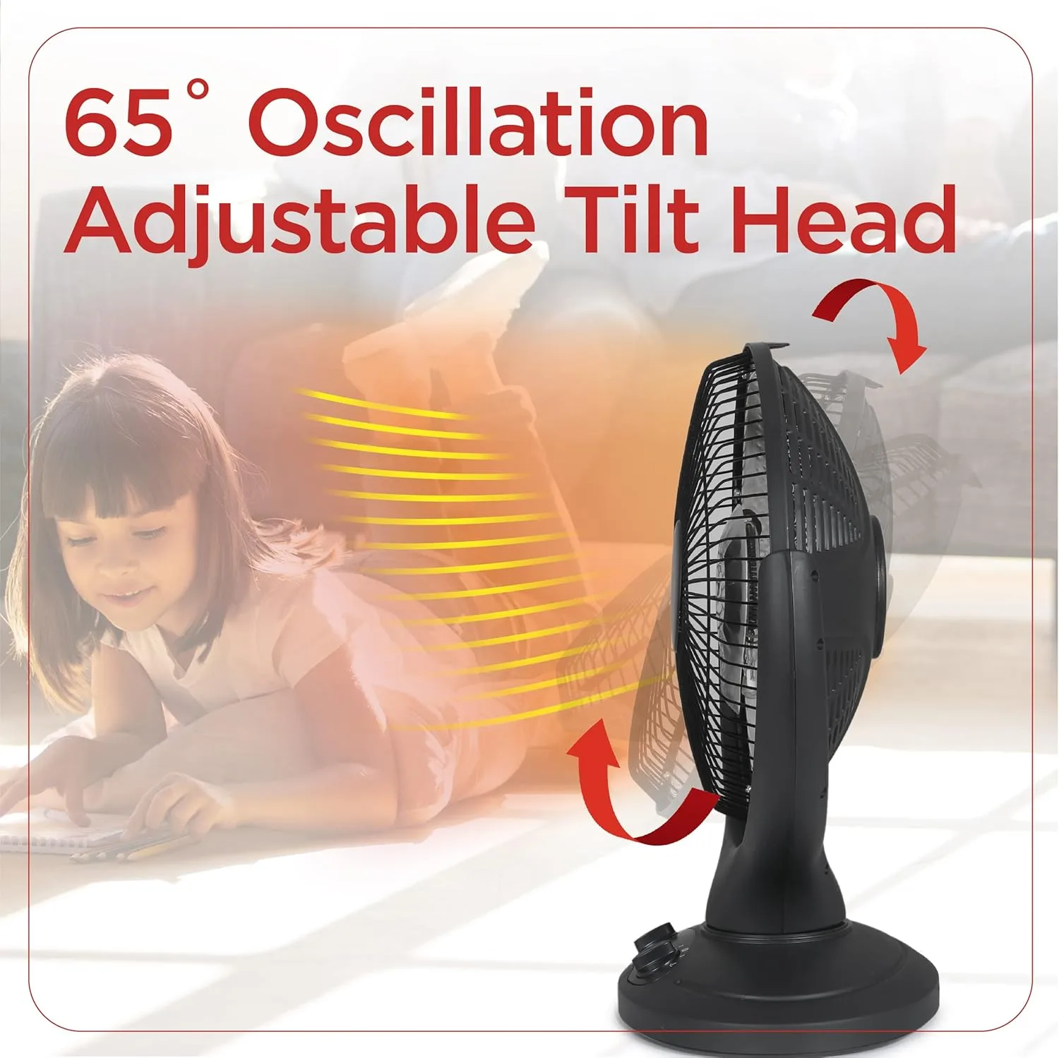 BLACK+DECKER Portable Heater for Rooms up to 161 Sq. Ft., Oscillating Space Heater & Heater for Bedroom with Overheat