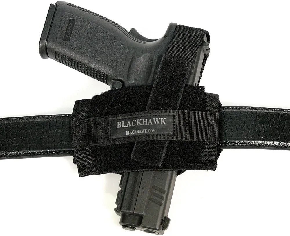 BLACKHAWK Ambidextrous Flat Belt Holster, Multi, One Size (40FB02BK)