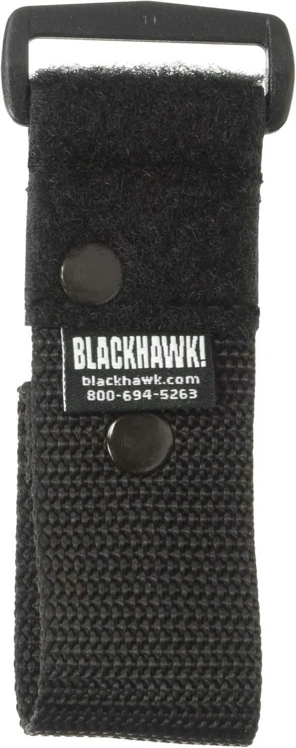 BLACKHAWK Traditional Black CORDURA Epaulet Microphone Carrier