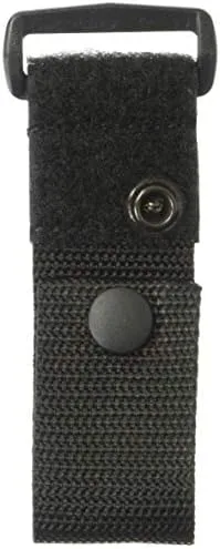 BLACKHAWK Traditional Black CORDURA Epaulet Microphone Carrier