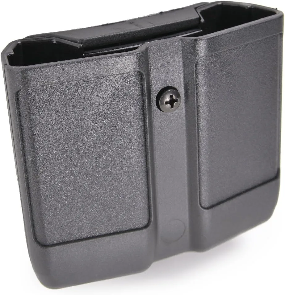 BLACKHAWK Single Stack Double Mag Case ( fits most 9mm/.40 Cal mags) , Matte