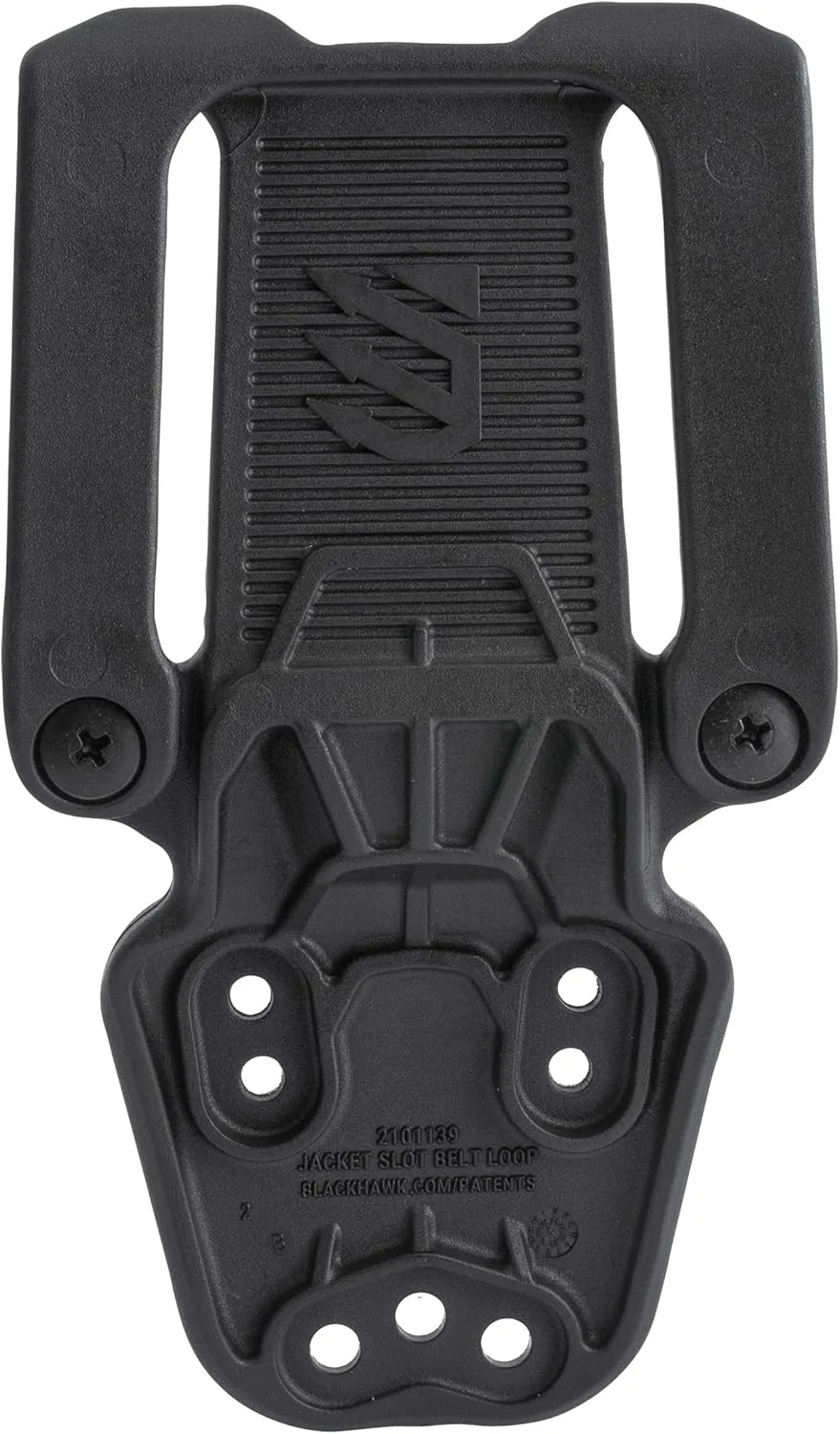 BLACKHAWK! T-Series Black Jacket Slot Belt Loop, Clam