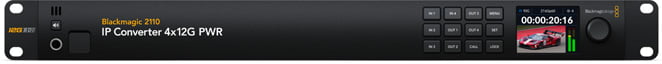 Blackmagic Design 2110 IP Converter 4x12G PWR Blackmagic Design 2110 IP Converter 4x12G PWR