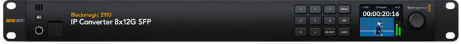 Blackmagic Design 2110 IP Converter 8x12G SFP Blackmagic Design 2110 IP Converter 8x12G SFP