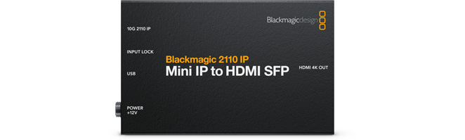 Blackmagic Design 2110 IP MINI IP to HDMI SFP