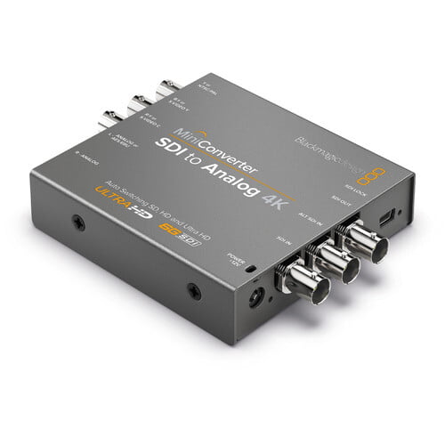 Blackmagic Design Mini Converter - SDI to Analog 4K Blackmagic Design Mini Converter - SDI to Analog 4K