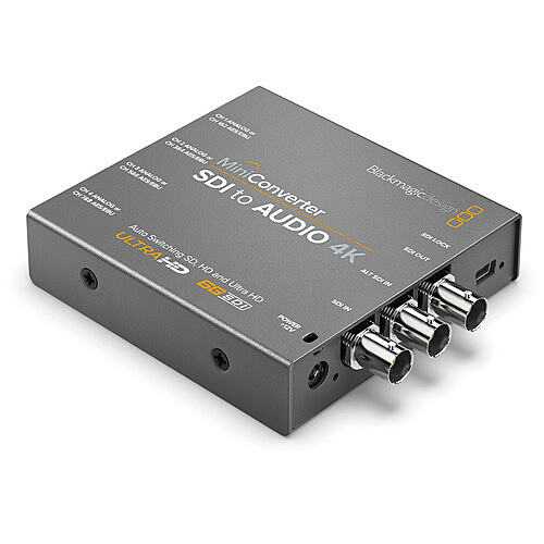 Blackmagic design Mini Converter - SDI to Audio 4K Blackmagic design Mini Converter - SDI to Audio 4K