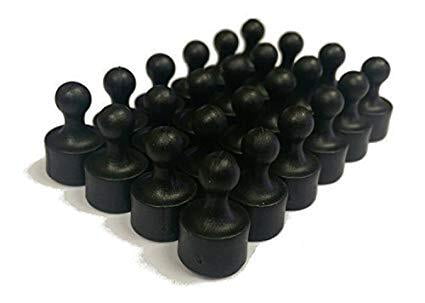 (4) Replacement Black Magnets