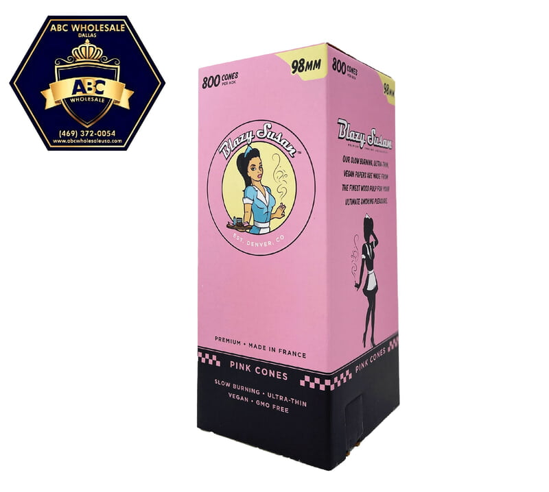 BLAZY SUSAN PINK 98MM CONE 800PCS