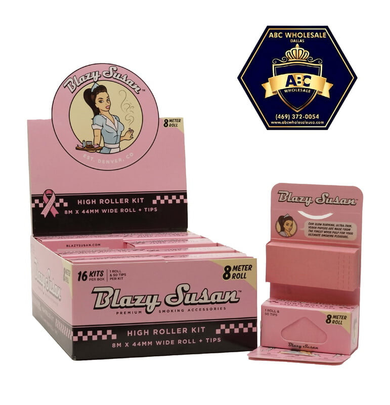BLAZY SUSAN PINK 8 METER ROLLING KIT 16KIT/PK