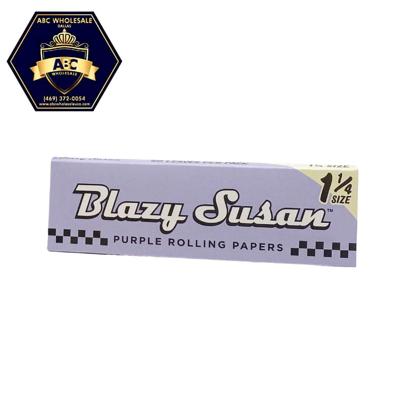 BLAZY SUSAN PURPLE 1 1/4 SIZE ROLLING PAPER
