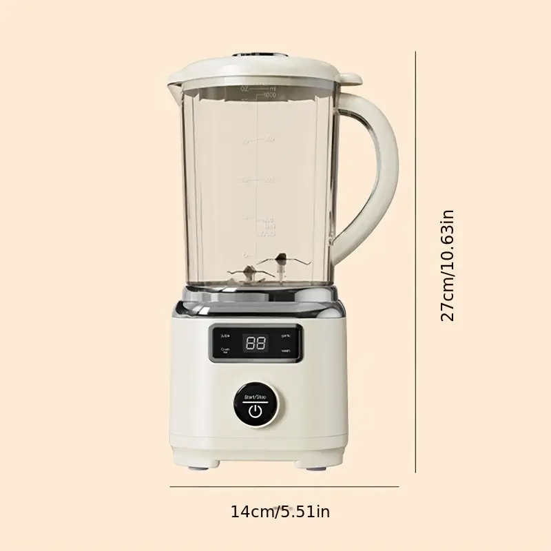 1000W RECHARGEABLE BLENDER WITH 30 BLADES  It blends pepper to paste once fully charged