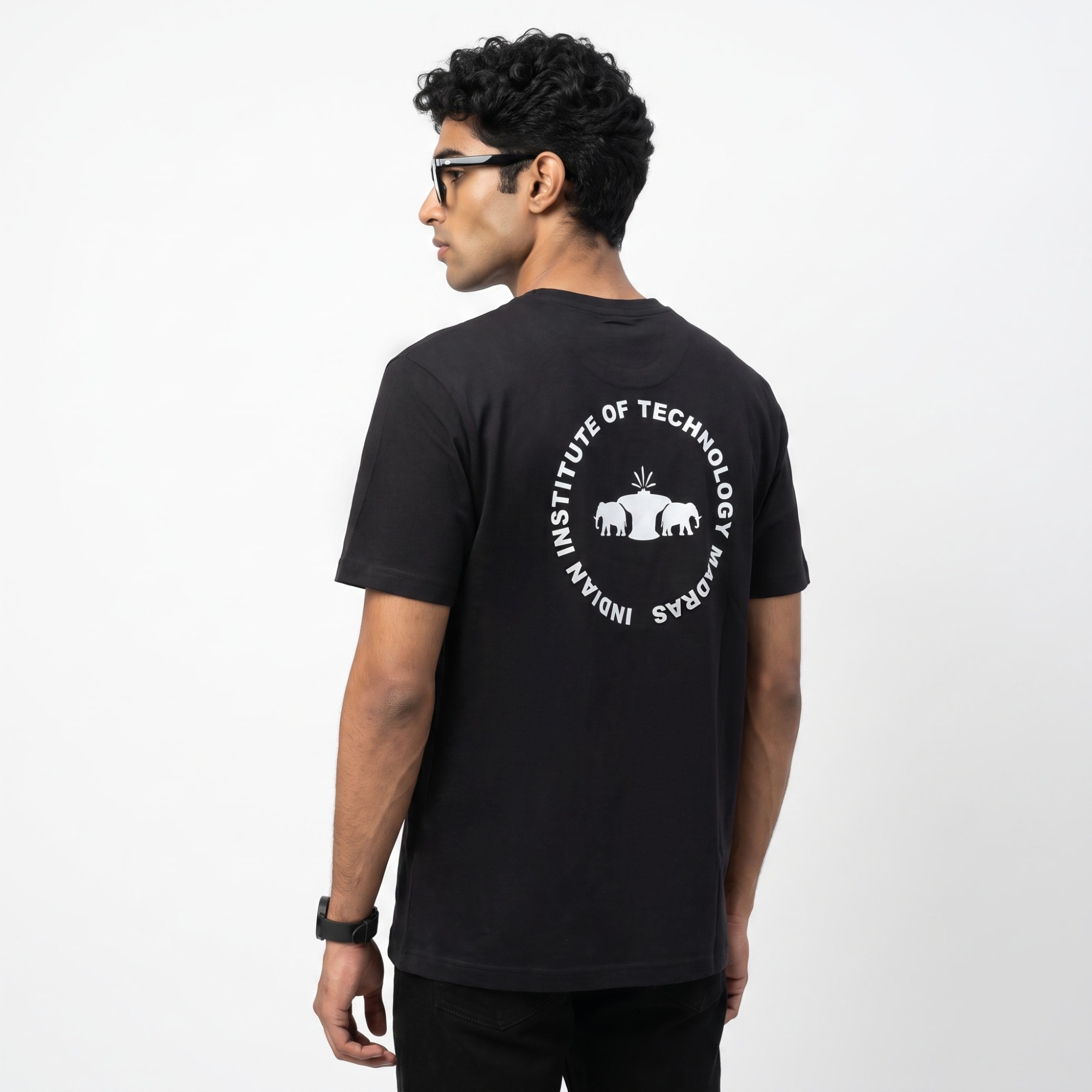 IITM Insti Cotton Tee - Black
