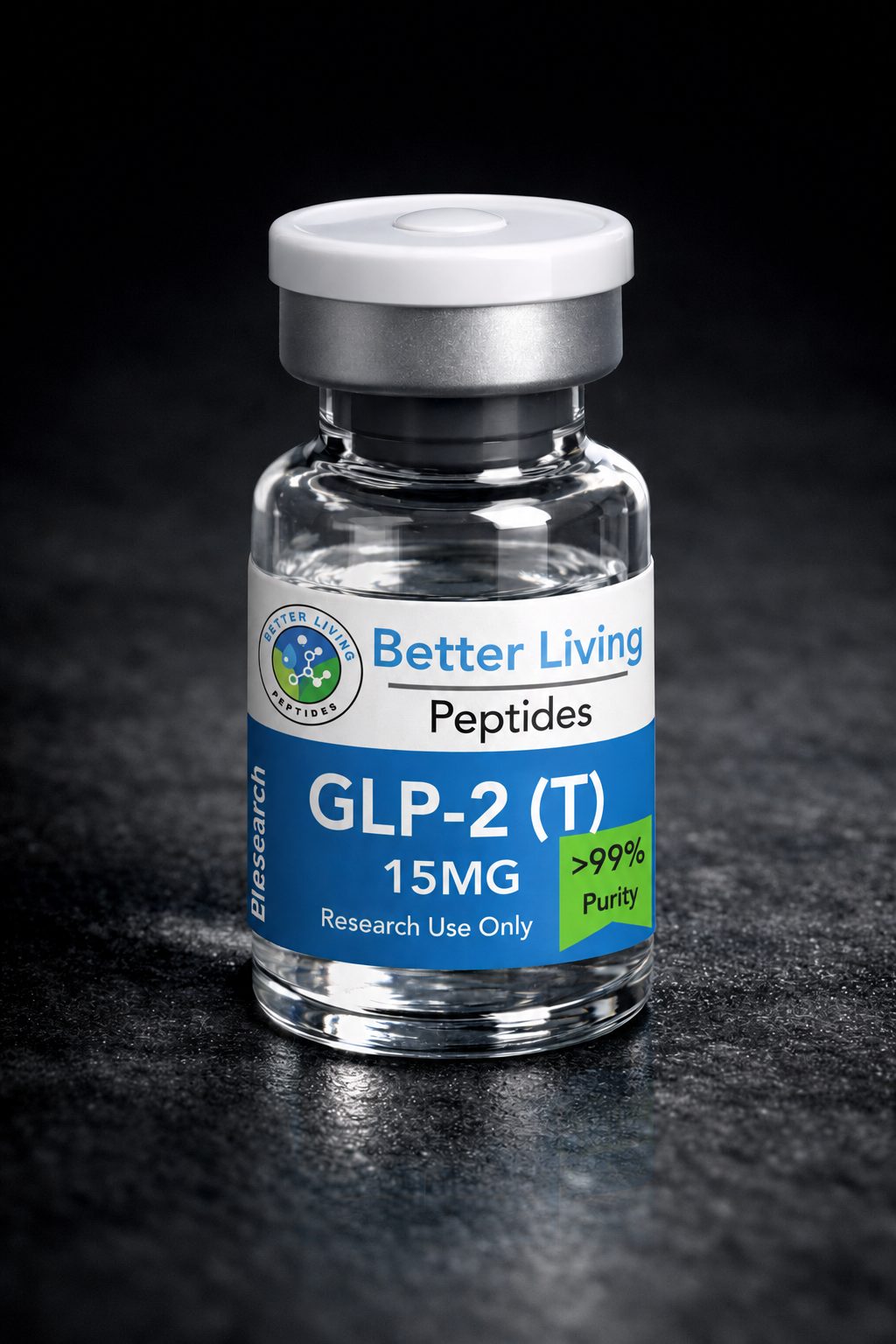 GLP-2 (Tirz) 15mg vial from BLP Research
