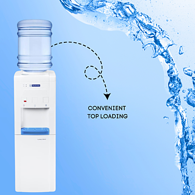 Blue Star Water Dispenser (BWD3FMRGA) Floor Mounted with Convenient Top Loading