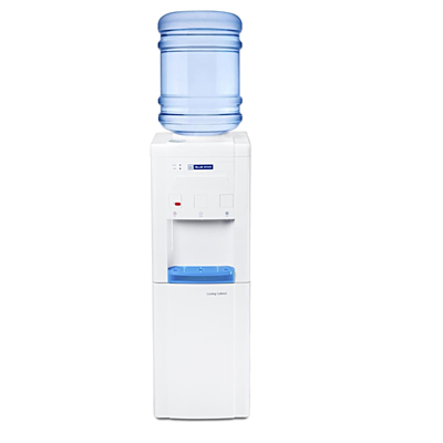 Front look of Blue Star Water Dispenser (BWD3FMRGA) Floor Mounted with cooling Cabinet