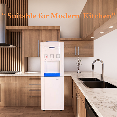 Suitable for Modern Kitchen: Blue Star Water Dispenser (BWD3FMRGA) with cooling Cabinet