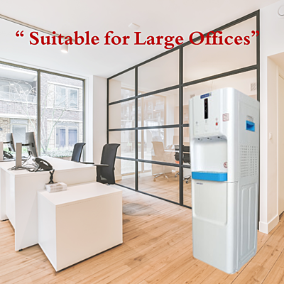 Suitable for Large Offices:  Blue Star Water Dispenser Bwd3fmrua with Refrigerated Cabinet