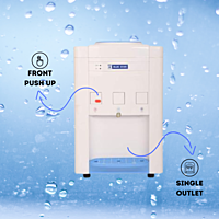 Blue star Bottled Water Dispenser-with Plastic faucets and panels