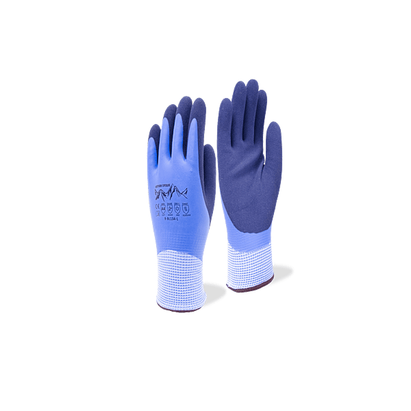 13G Blue A4 With 10 G Grey Acrylic Terry Liner,Sandy Latex