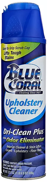 Blue Coral DC22 Upholstery Cleaner Dri-Clean Plus with Odor Eliminator, 22.8 oz. Aerosol (Pack of 1)