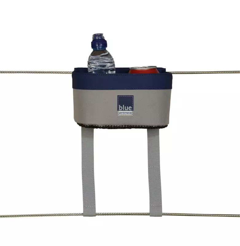 Blue Performance Can Holder f/Railing