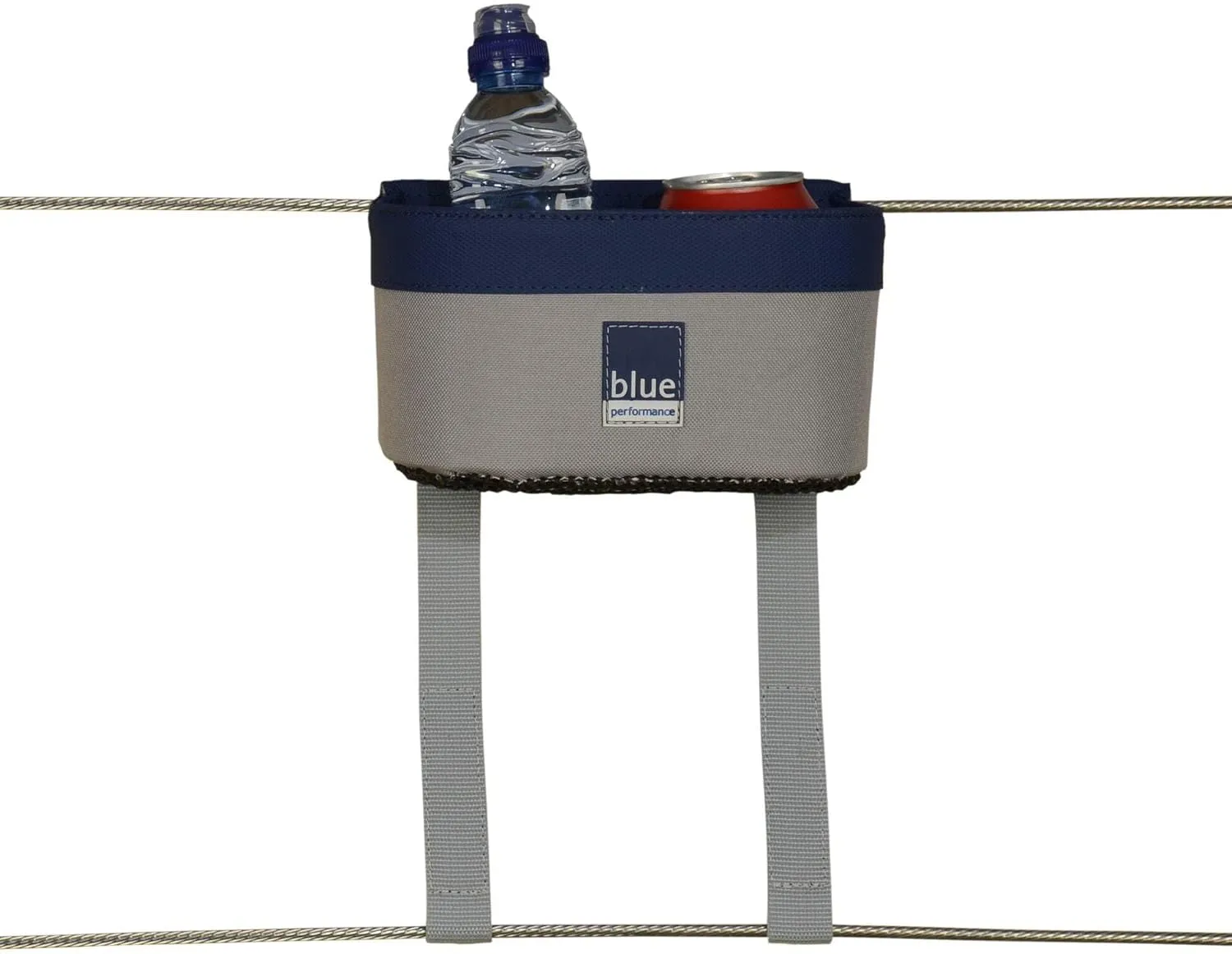 Blue Performance Can Holder f/Railing
