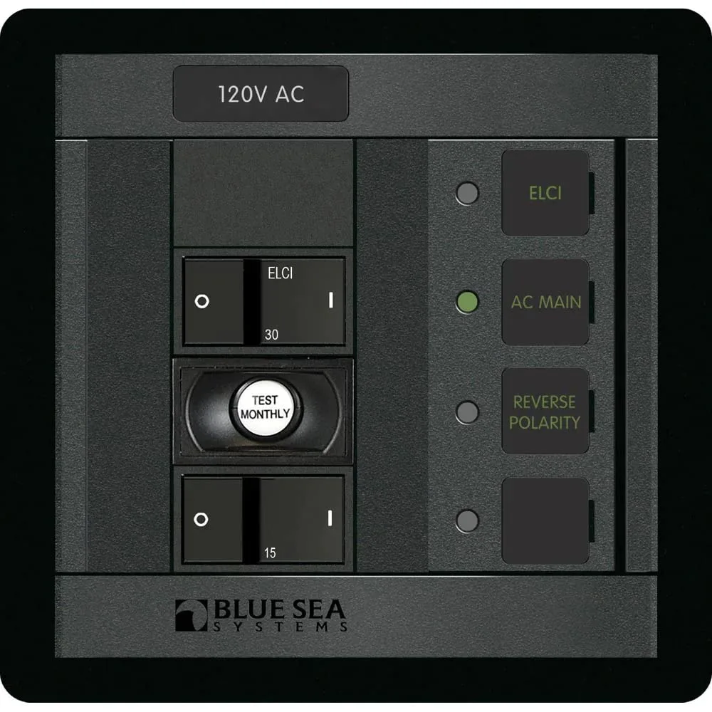 Blue Sea Systems 1190 ELCI Main 30A Double Pole + 1 Position
