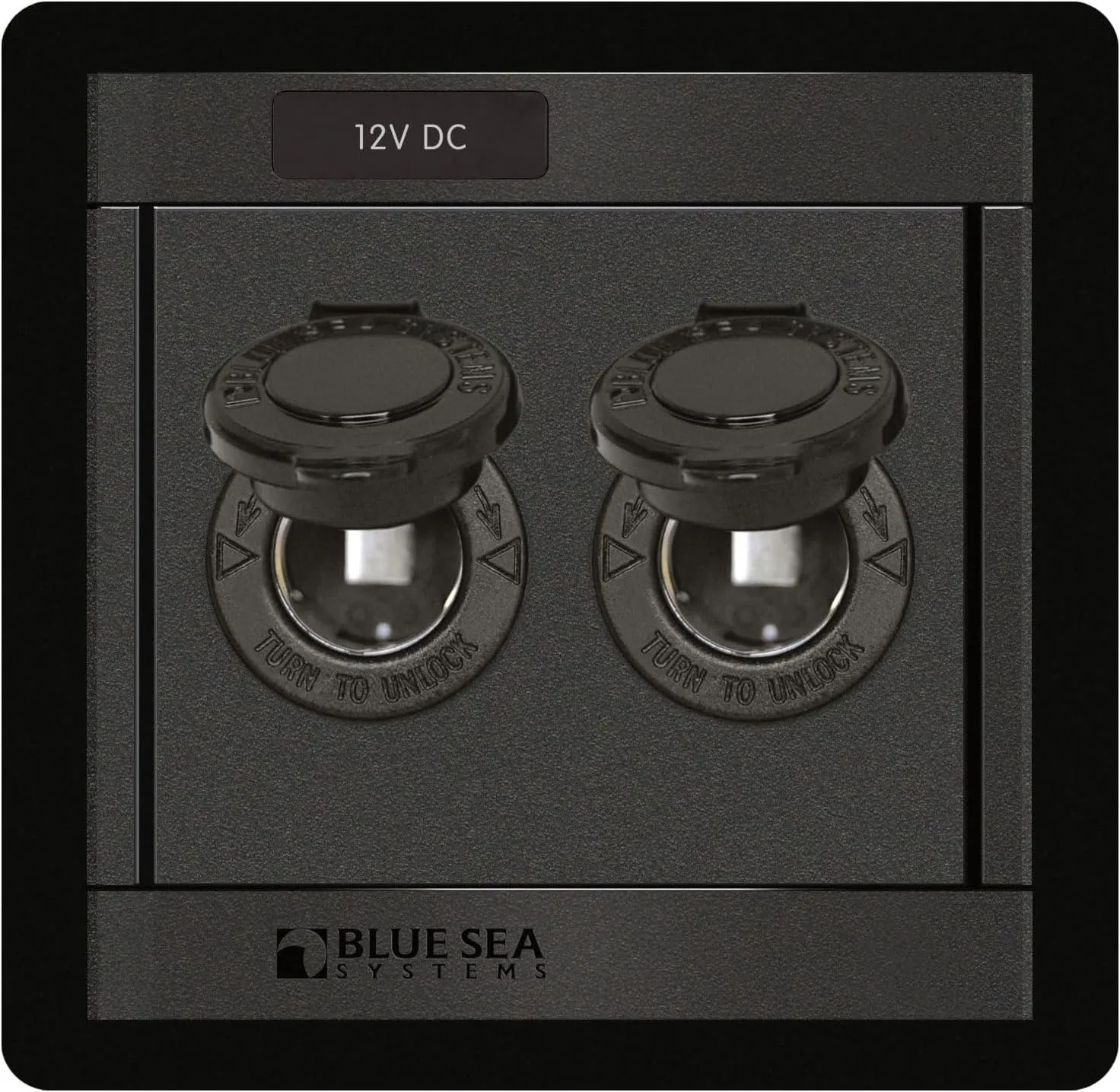 Blue Sea Systems 12V DC Socket Panel 1472