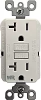 Blue Sea Systems 1698 Marine Grade Dual GFCI Receptacle, 125V AC, 20A, White