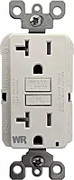 Blue Sea Systems 1698 Marine Grade Dual GFCI Receptacle, 125V AC, 20A, White