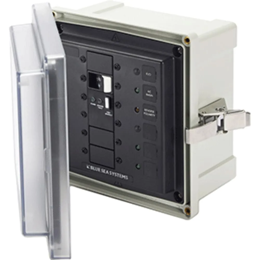 Blue Sea Systems 3118 120VAC ELCI 50A Surface Mount Panel Enclosure