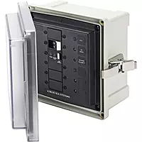 Blue Sea Systems 3118 120VAC ELCI 50A Surface Mount Panel Enclosure