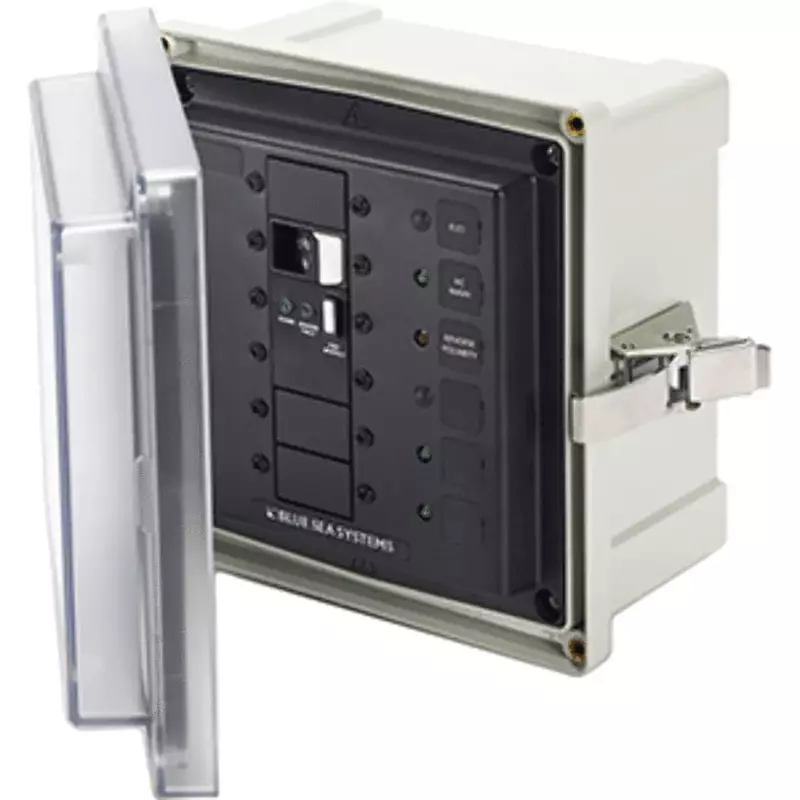 Blue Sea Systems 3118 120VAC ELCI 50A Surface Mount Panel Enclosure