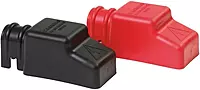 Blue Sea Systems 4018 Square CableCap Insulators Pair Red/Black
