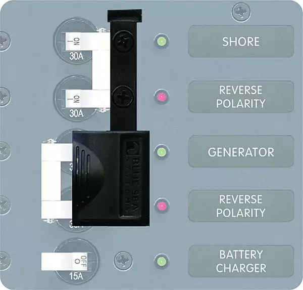 Blue Sea Systems 4125 Lockout Slide 2-POS 2-Pole
