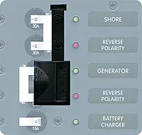 Blue Sea Systems 4125 Lockout Slide 2-POS 2-Pole