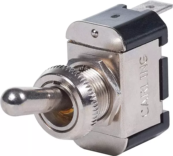 Blue Sea Systems 4151 WeatherDeck Toggle Switch SPST - (ON)-OFF